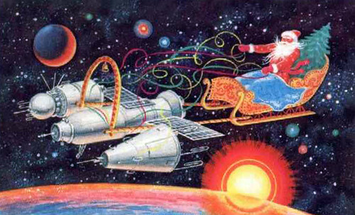 Image result for space santa