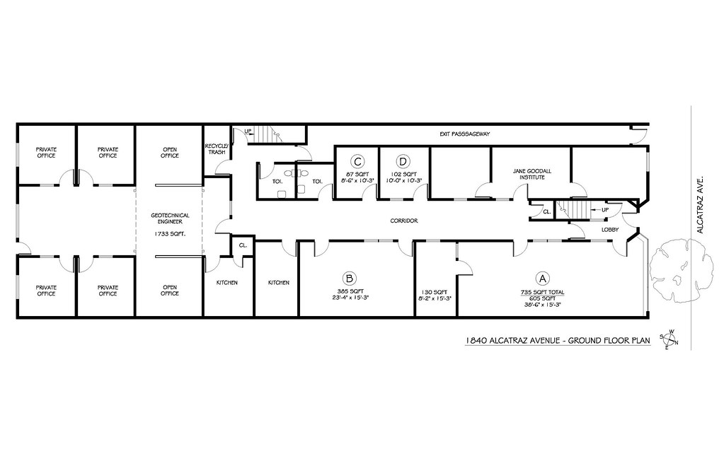1840 AlcatrazGround Floor Plan bayarch Flickr