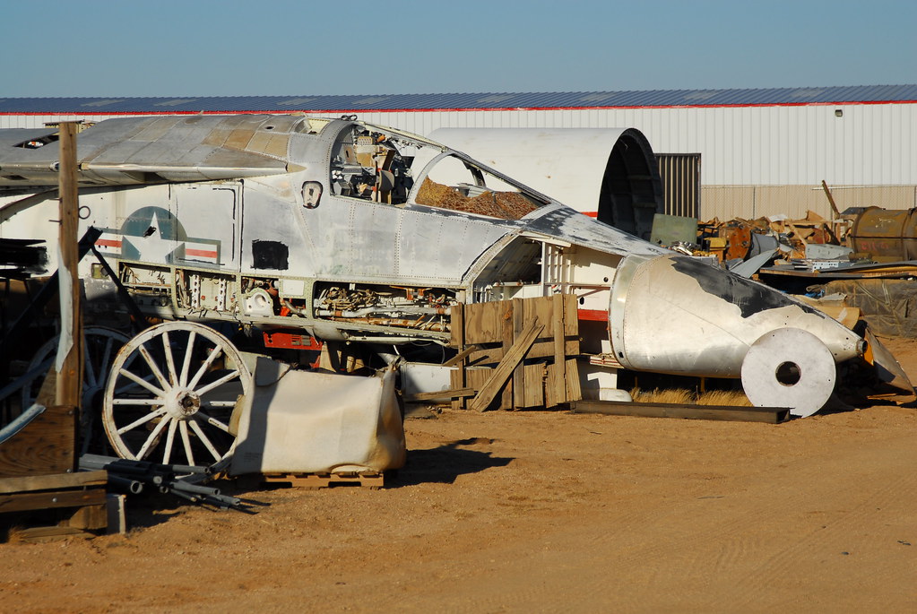 F-111 aardvark hulk Airplane Graveyard
