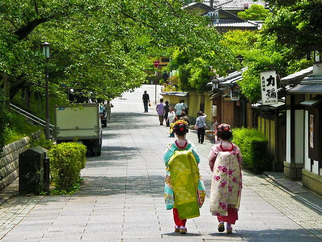 Geisha Girls in Kyoto