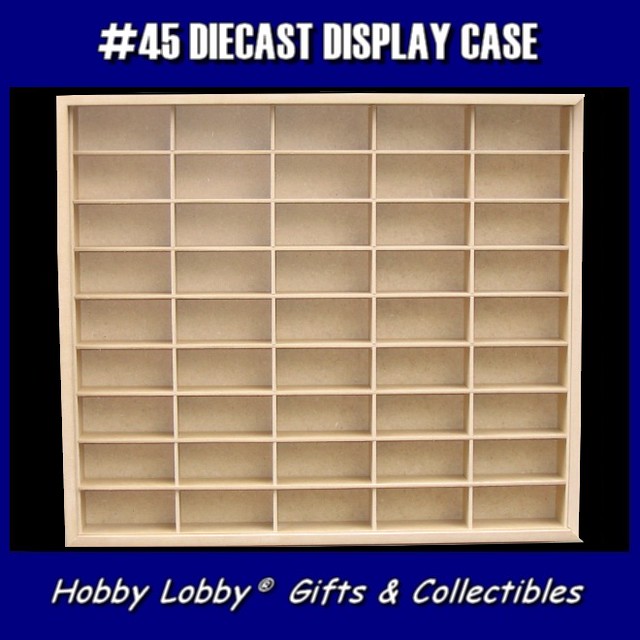 diecast display case hobby lobby