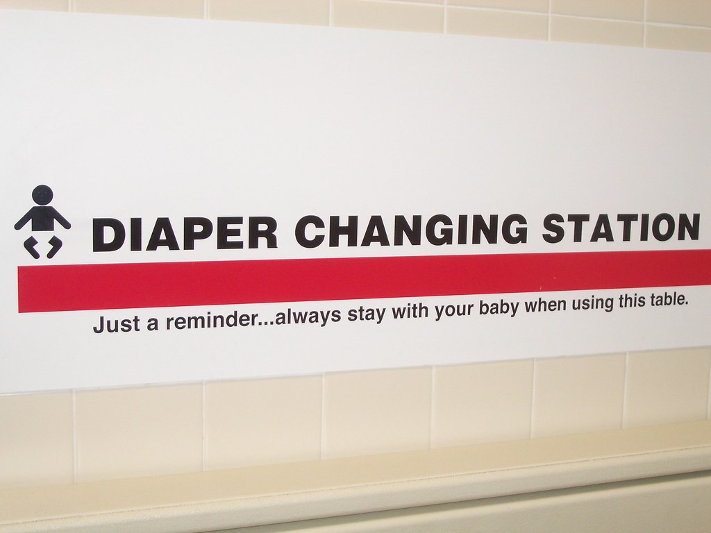 nice reminder for parents to bring diapers