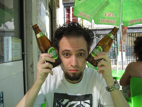 Cerveza Super Bock portuguesa. ViajerosAlBlog.com.