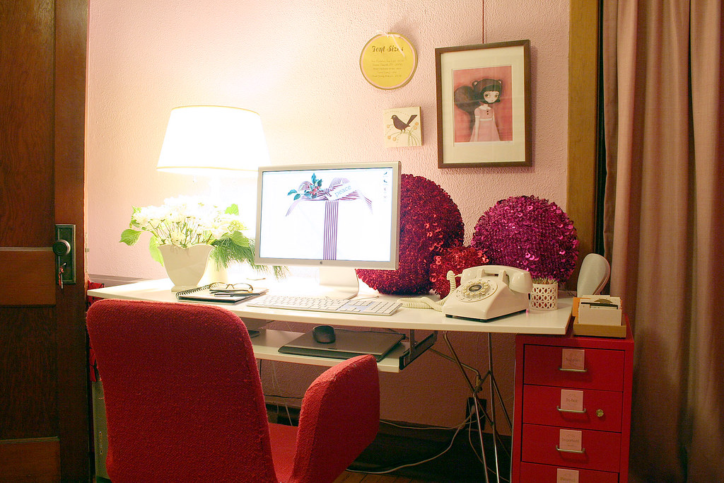 My Office, Decorated for Christmas  Nicole Balch  Flickr