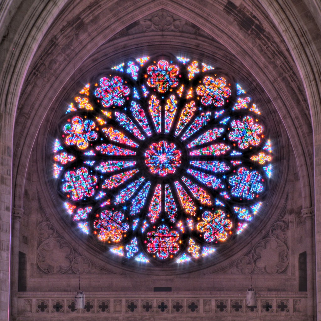 Creation Rose Window at the Washington National Cathedral | Flickr