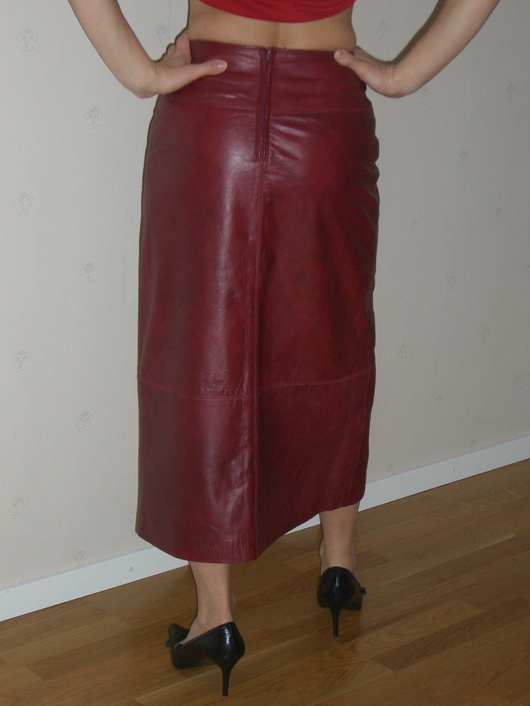 leather skirt | leather skirt | Lena Leder | Flickr
