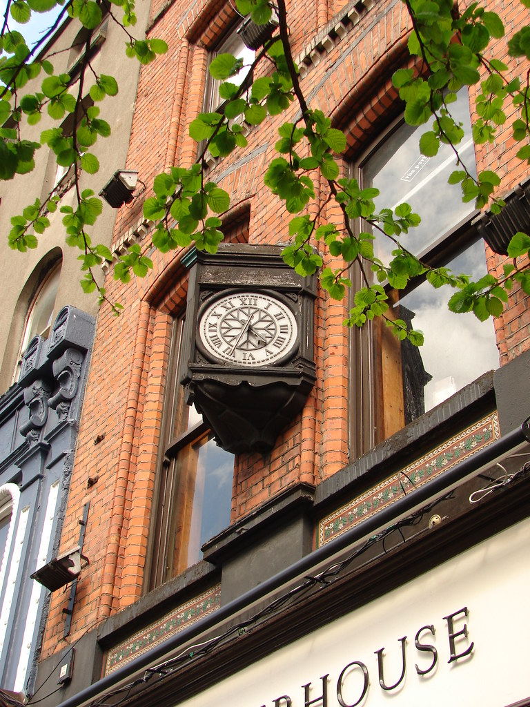 Clock Clock in Dublin, Ireland. Miguel Angelo Flickr