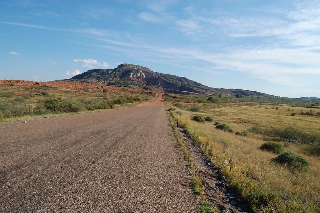 Tucumcari Mountain, Tucumcari, NM | We picked up this Route … | Flickr