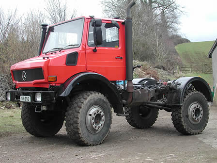 wheel how 5th all Euro Unimog 250HP Engine terrian 2 Whee 5th U2450 1998