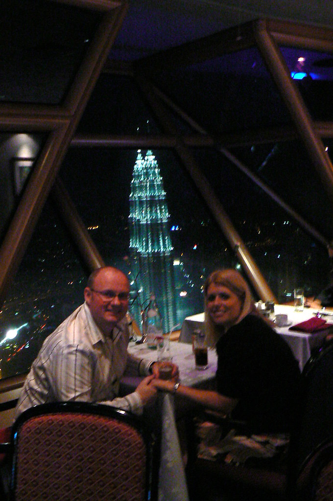 Dinner at revolving restaurant in KL Tower | Day 3 of our ho… | Flickr