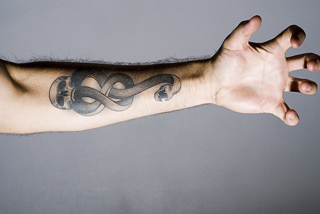 The Dark Mark | The "Dark Mark" tattoo I got September of 20… | Flickr
