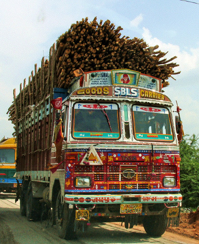 Indian truck  standard load  andrepeterhill  Flickr