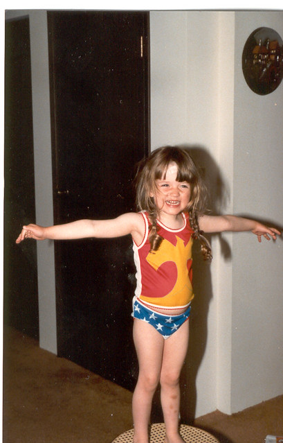 Wonder Woman | That's me in Wonder Woman underwear. I was 4 ...