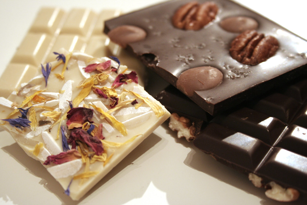 Chocri-Schokolade | Weiße Schokolade mit Mandelsplittern und… | Flickr