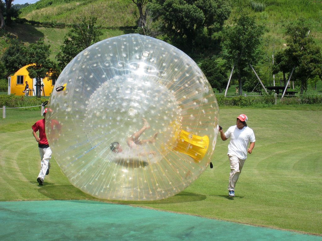 giant zorb ball