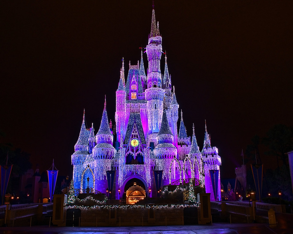 Disney - Cinderella Castle Dream Lights (Explored)  Flickr