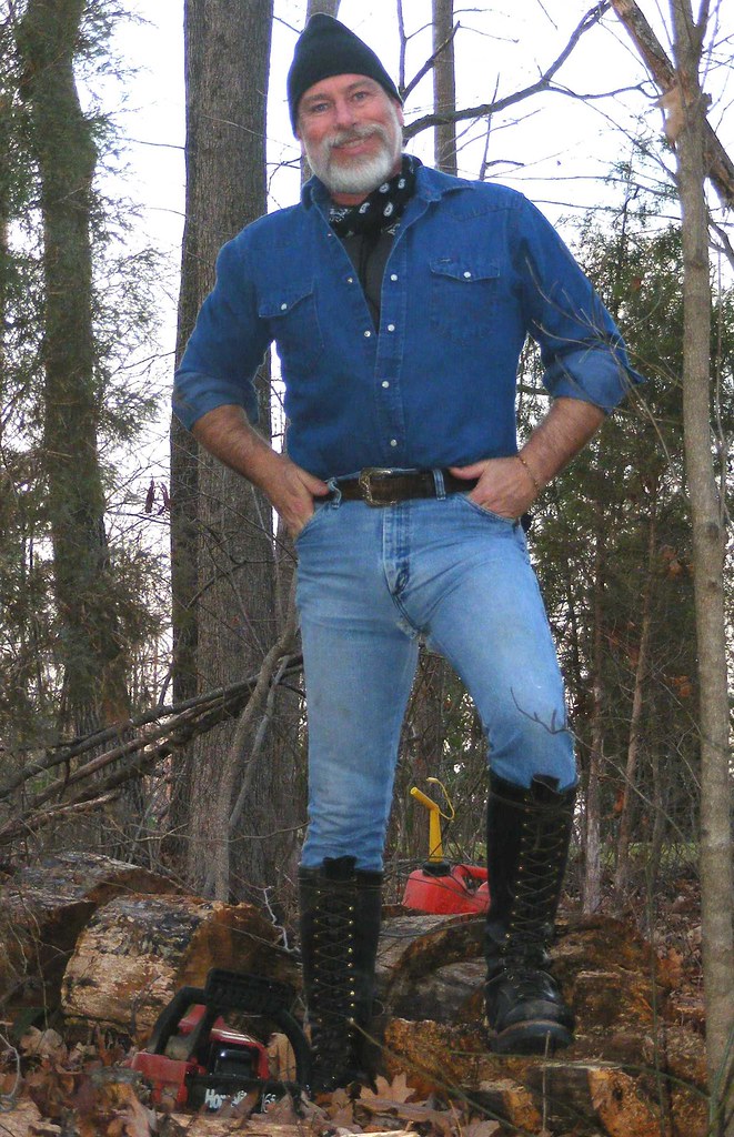 Hoffman Boots 2 | Hoffman logger boots and wranglers | S D | Flickr