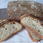 Rolled oat and apple bread