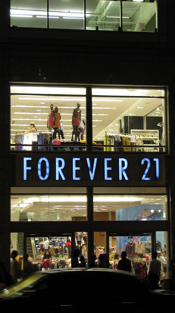 Forever 21 at Union Square, NY