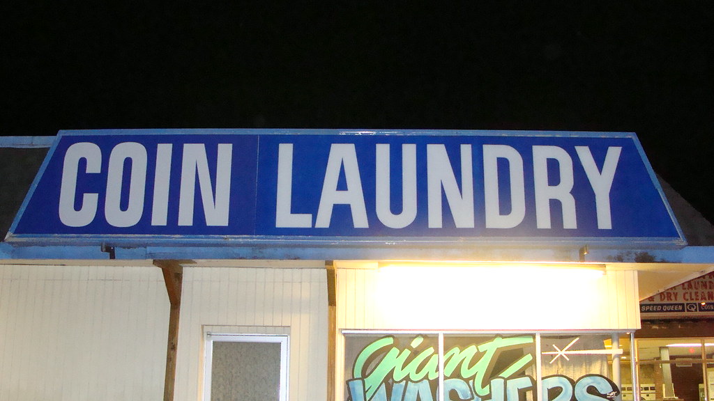 Coin Laundry Mansard Sign | Coin laundry mansard sign ...