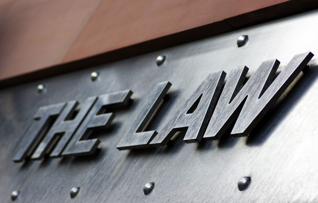 The Law | A section on of the sign above the entrance into t\u2026 | Flickr