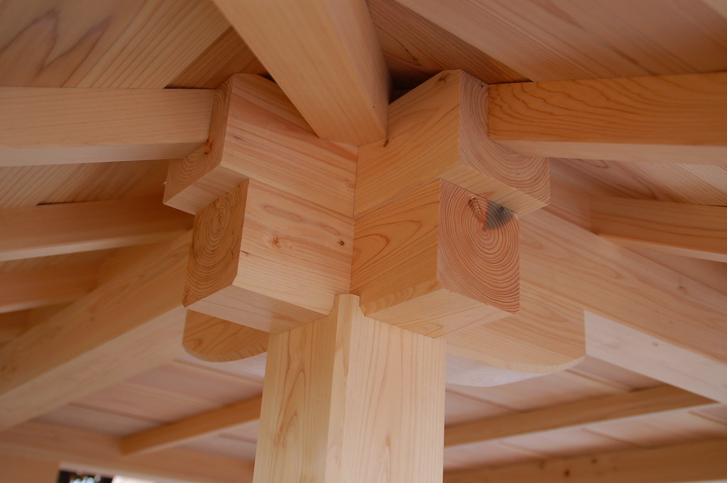 Japanese Roof Joinery | Mick L | Flickr