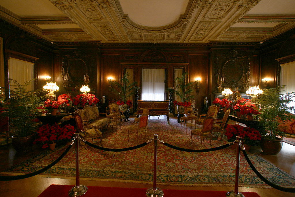 Vanderbilt Mansion interior | Located in Hyde Park, NY, it i… | Flickr