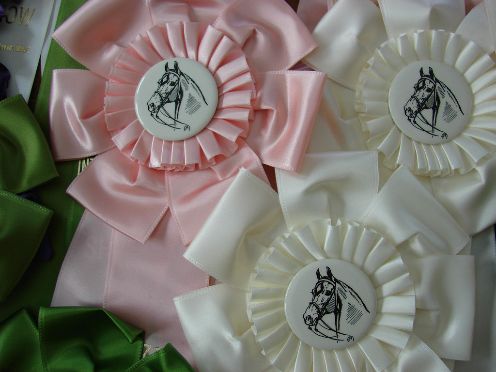 vintage horse ribbons Vintage horse ribbons that I found a… Flickr