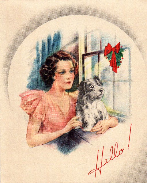 A Friendly Hello On Christmas | 1937 | Charm and Poise | Flickr