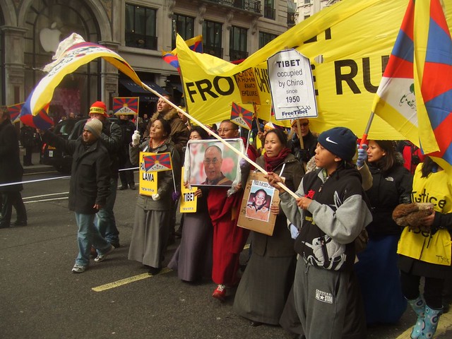 Tibet Protest in London | Flickr - Photo Sharing!