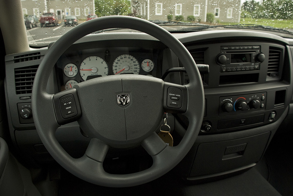 2008 Dodge Ram 1500 TRX 4X4- Interior | Thankfully, Dodge's … | Flickr