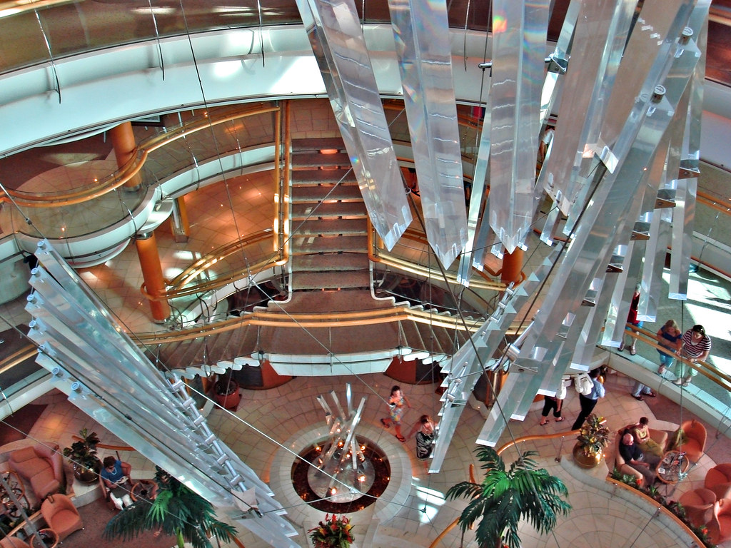 cruise ship interior suspended crystals | Chris Dlugosz | Flickr