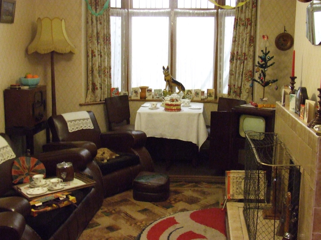 1950s living room uk