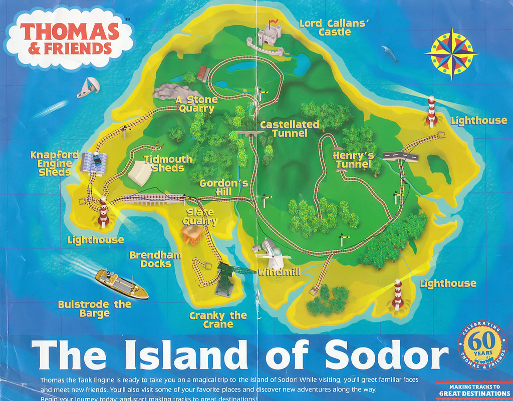 sodor island 3d 2010 model