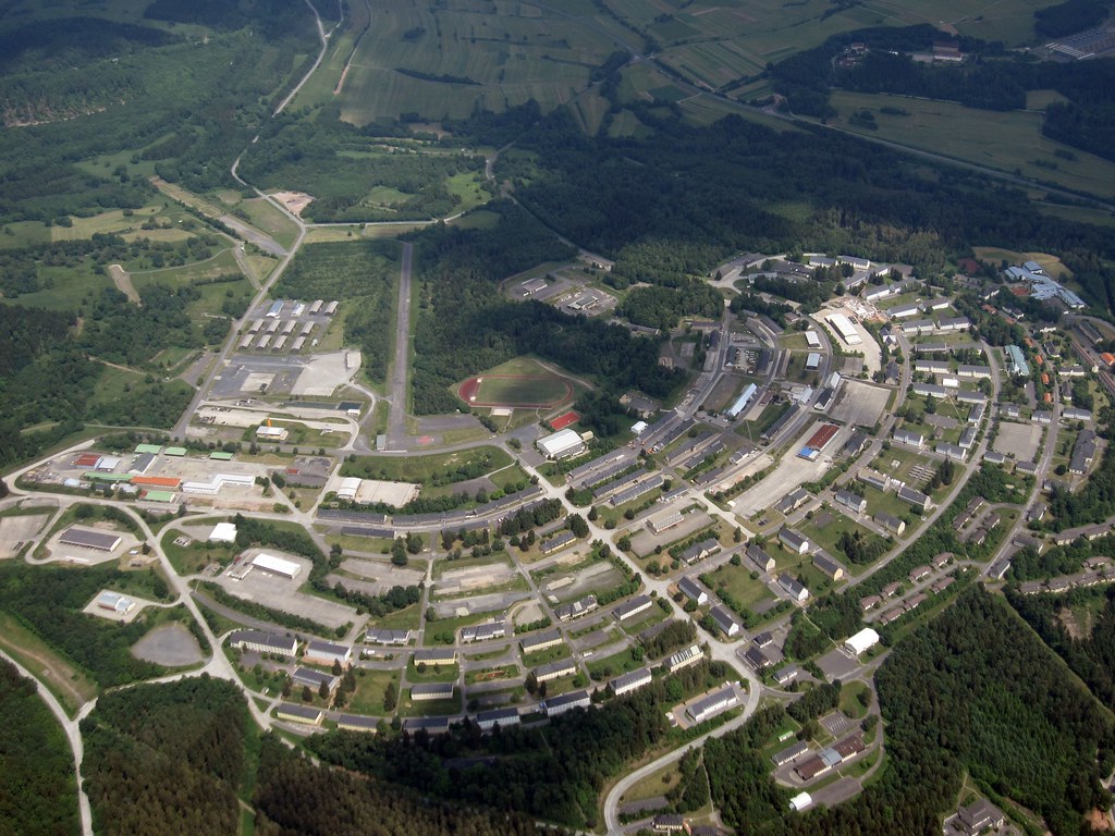 Luftbild Kaserne Wildflecken Luftbildaufnahme der Kaserne … Flickr