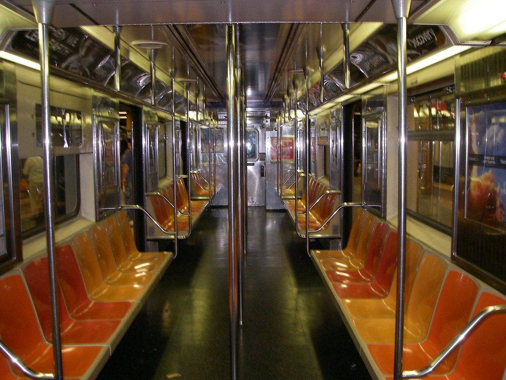 Inside the Subway Car | I am surprised its so empty! | Flickr