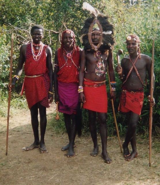 The Maasai Of Kenya The Maasai Are An Ethnic Group Of