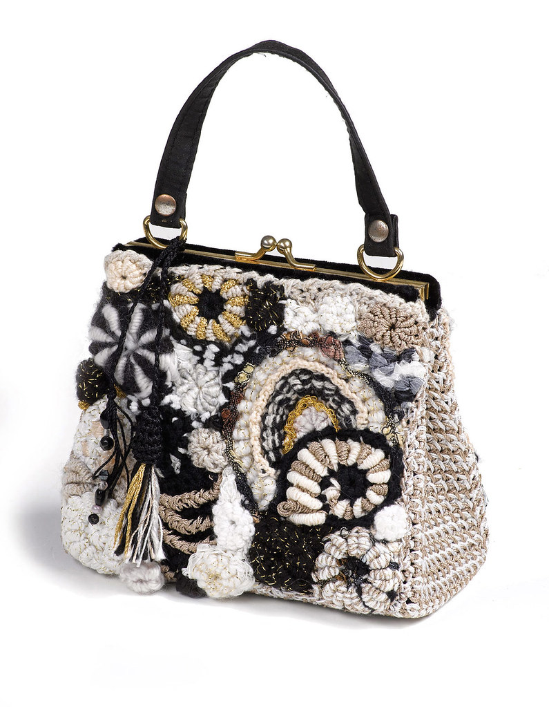 Black/white & Gold evening purse | for this little piece I a… | Flickr