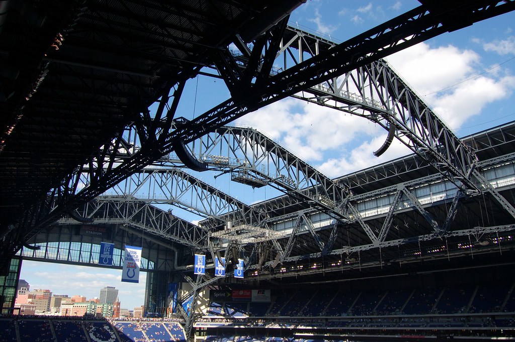 Lucas Oil Stadium Open Roof | From The Opening Weekend Tours… | Flickr