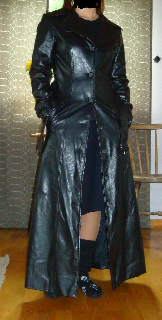 leather coat | leather coat | Lena Leder | Flickr