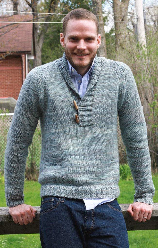 Chris lovin' his new Brownstone Pullover! | Tanis Lavallee | Flickr
