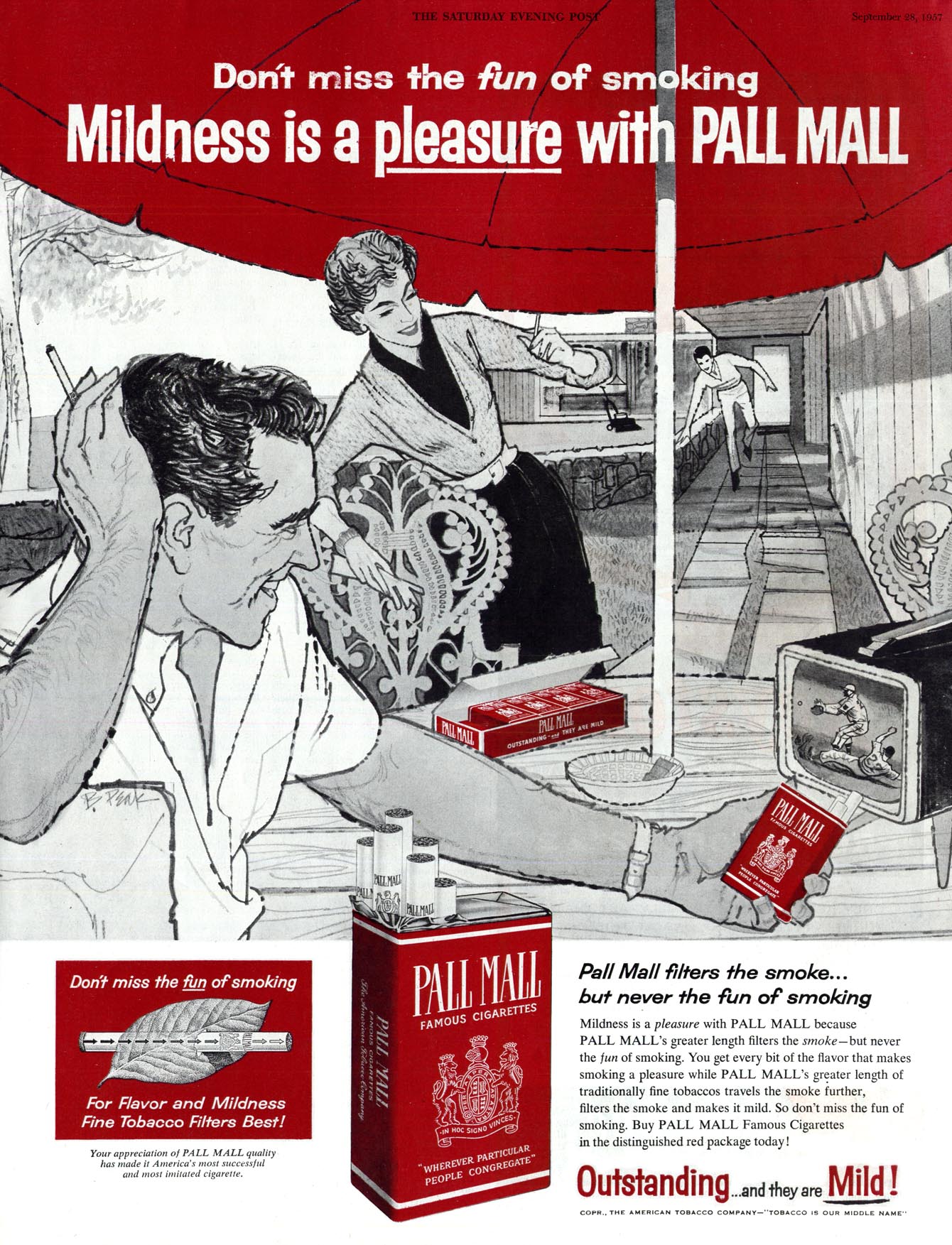 Pall Mall - published in The Saturday Evening Post - September 28, 1957