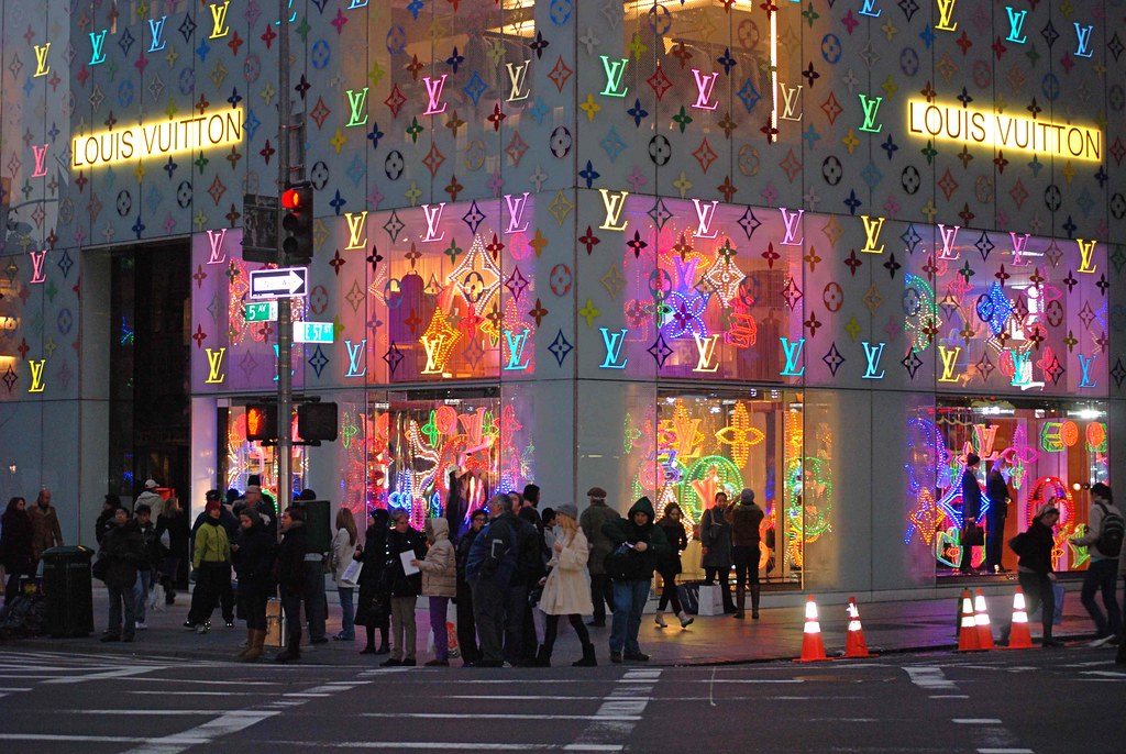 Louis Vuitton Flagship store, New York City, Christmas Hol… | Flickr