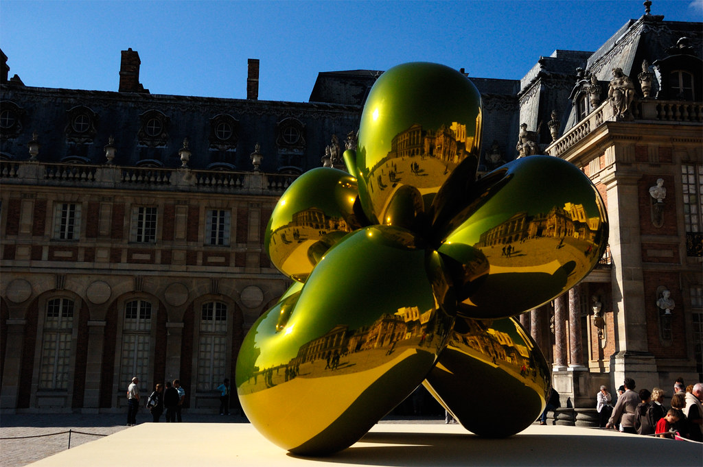 Jeff Koons - Balloon Flower | Jeff Koons art show (Versaille… | Flickr
