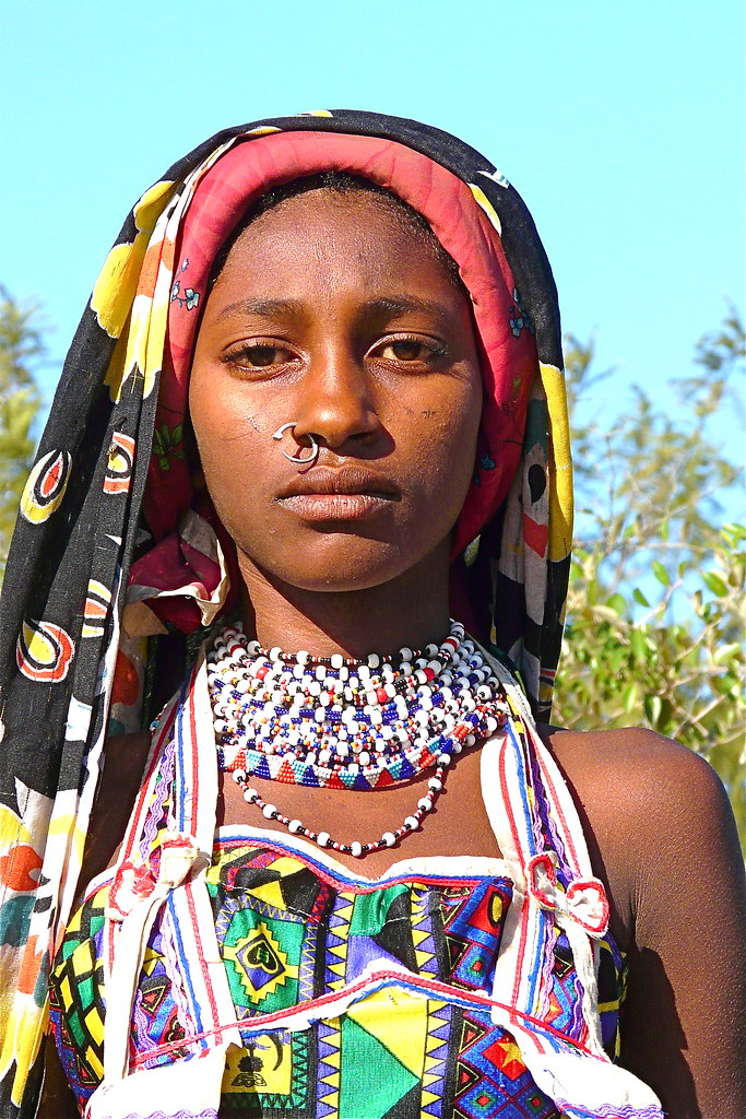 West Nuba Mountains  The Fulani Woman De Fulani Vrouwen -8949