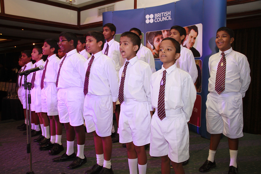 A song by the Chior of Dharmaraja College, Kandy | British ...