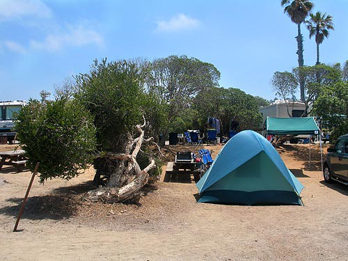 San Elijo Campground Map