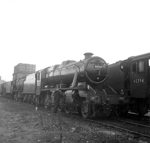  at Stourton shed (Leeds) 3.45pm 3RD OCTOBER 1965 + LOCO's on SHED LIST