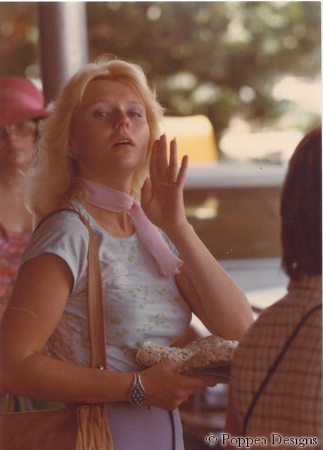 Girl at the Fontainbleu Hotel, Miami Beach,1975 | Sacheverelle | Flickr