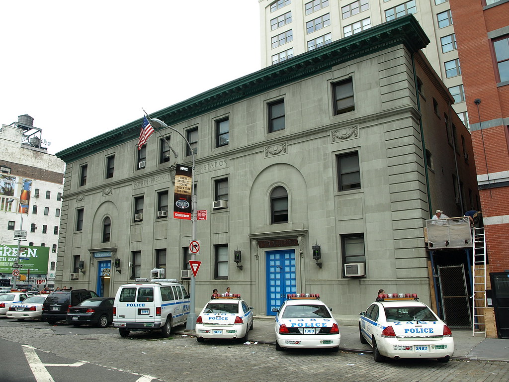 P001 Nypd Police Station Precinct 1, Tribeca, New York Cit… 